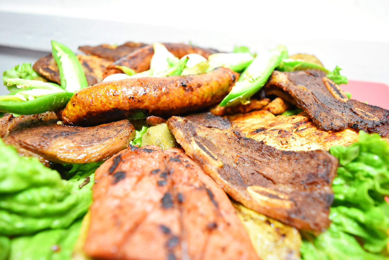 Traditional Mexican plate from the El Rinoceronte restaurant